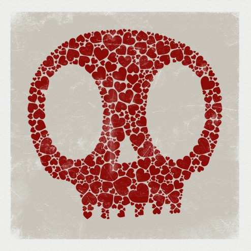 Skull of hearts  belletragediecom